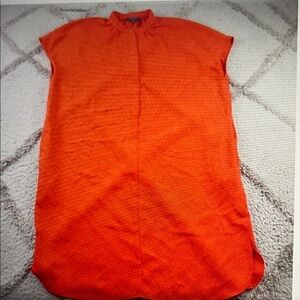 Women’s orange dress